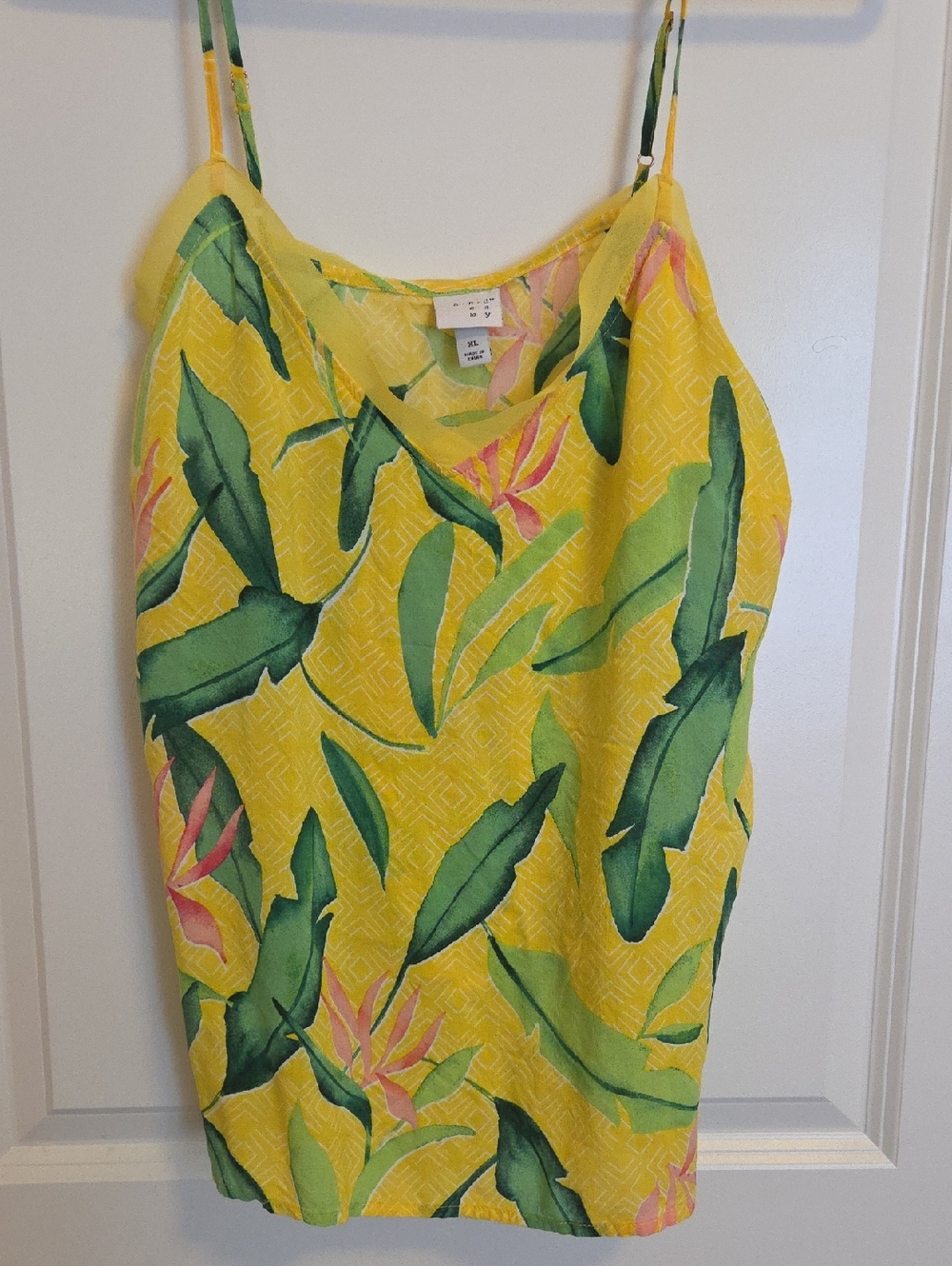 A New Day Tropical Tank Top